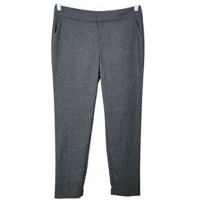Ecru Mayfair Classic Trouser Pant Womens Size 4 Gray Blue Pockets Career NWT